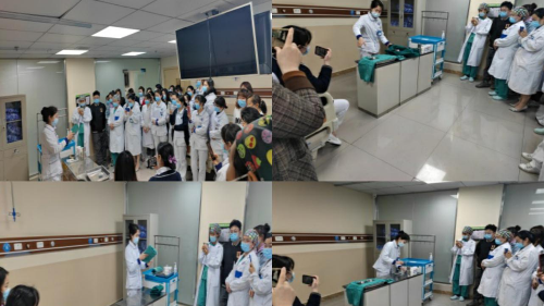 雅安仁康醫(yī)院護理部組織“無菌操作技術(shù)”培訓(xùn)會